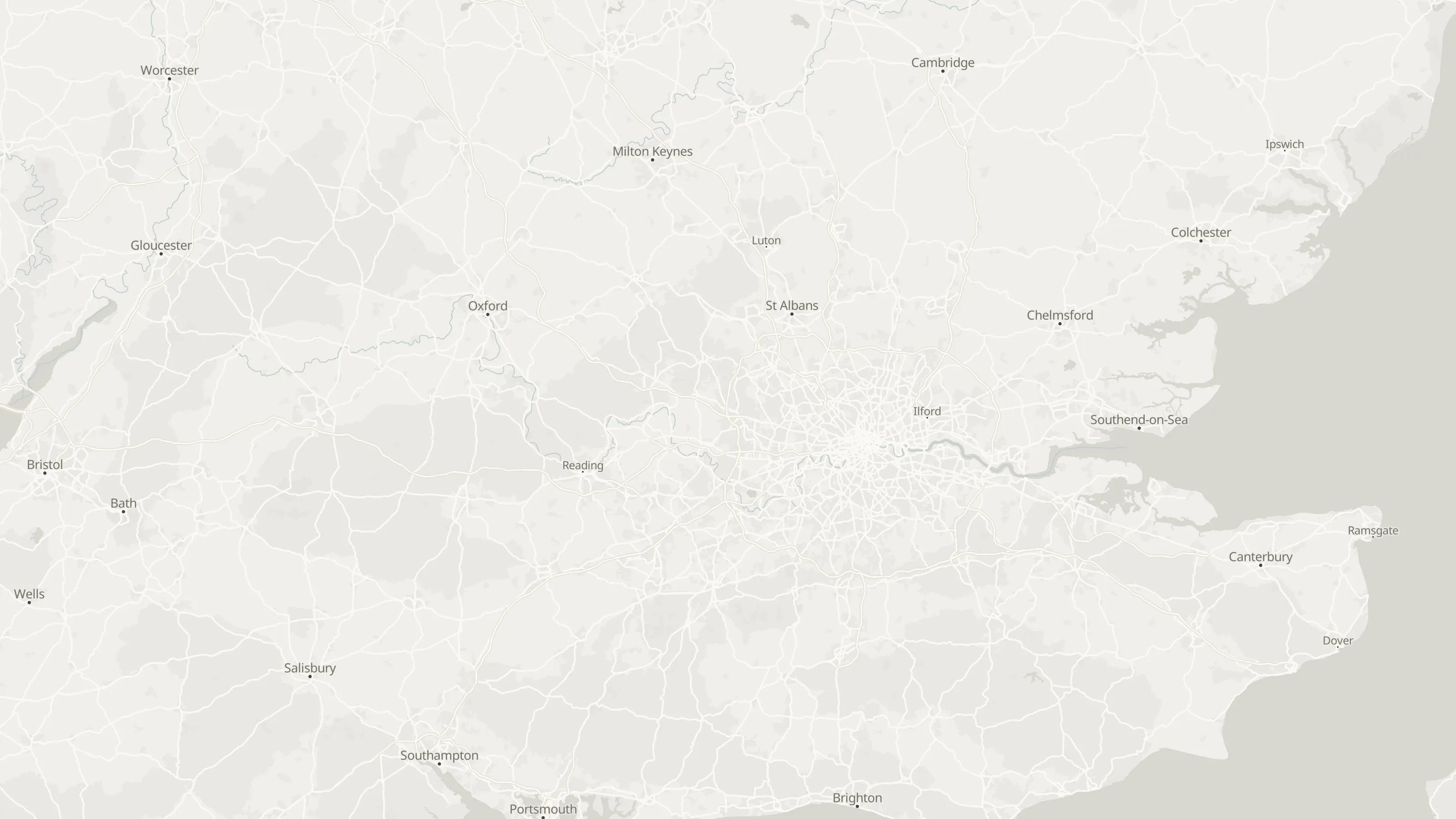 Chauffeur transfer routes from towns into Stansted