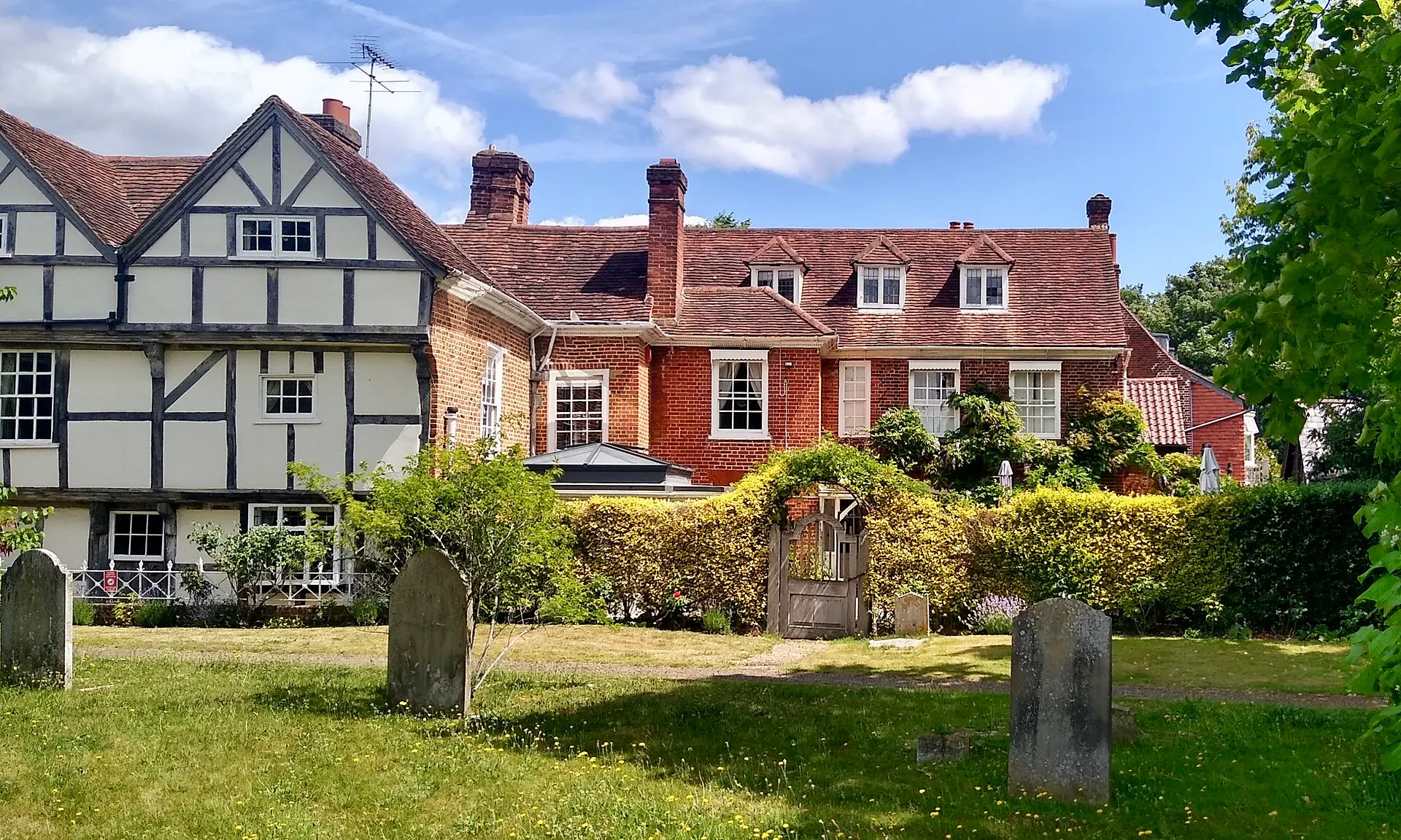 Church Stile House on Church Street in Cobham in June 2025