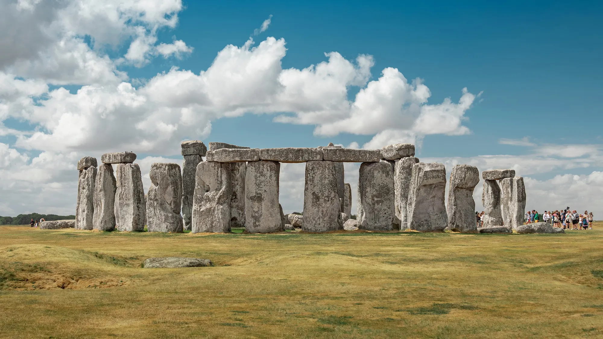 Stonehenge stone circle on Salisbury Plain